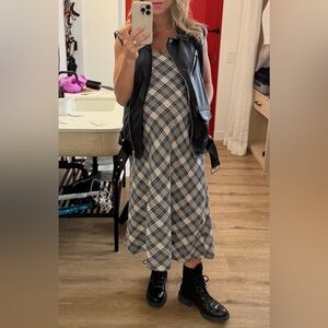 Hatch Maternity Plaid Dress size 0